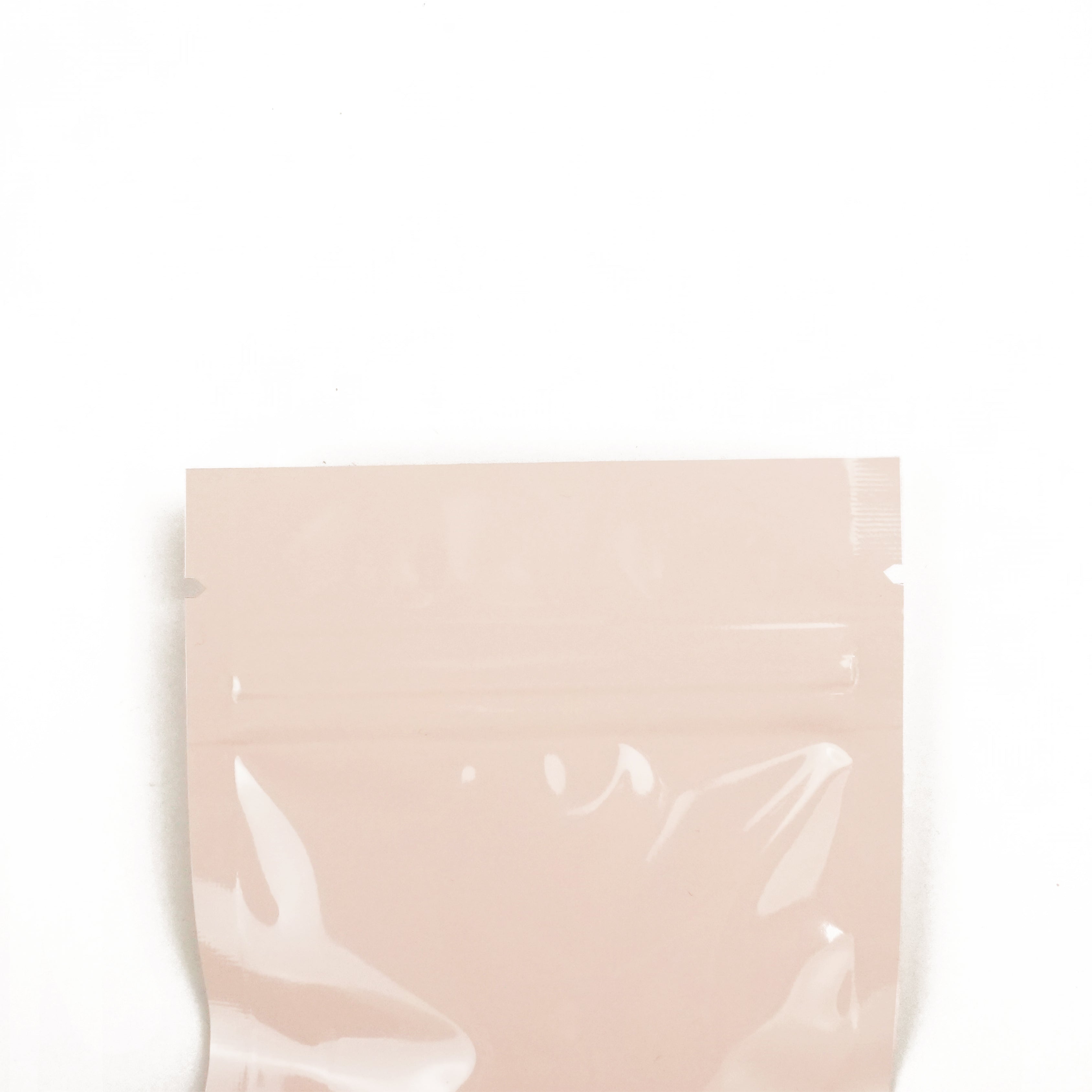 Glossy Perfect Pink Metallic Mylar Flat QuickQlick® Bags