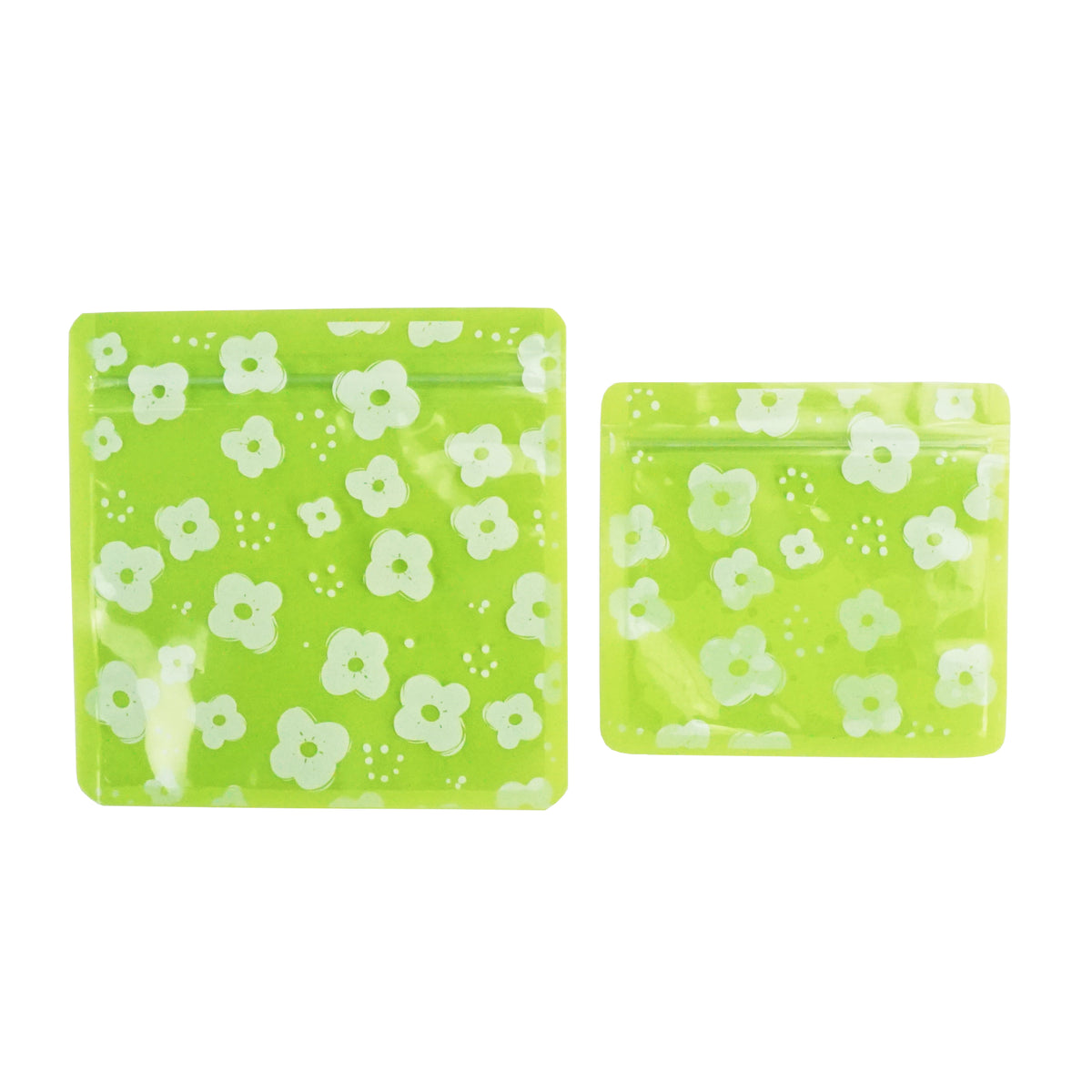 Clear Window Zipper Seal Bags with Multi-Icon Design