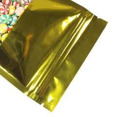 Glossy Metallic Foil with Transparent Window Stand Strong® Bags