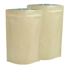 Krafty Brown with Inner Metallic Foil Stand Strong® Bags