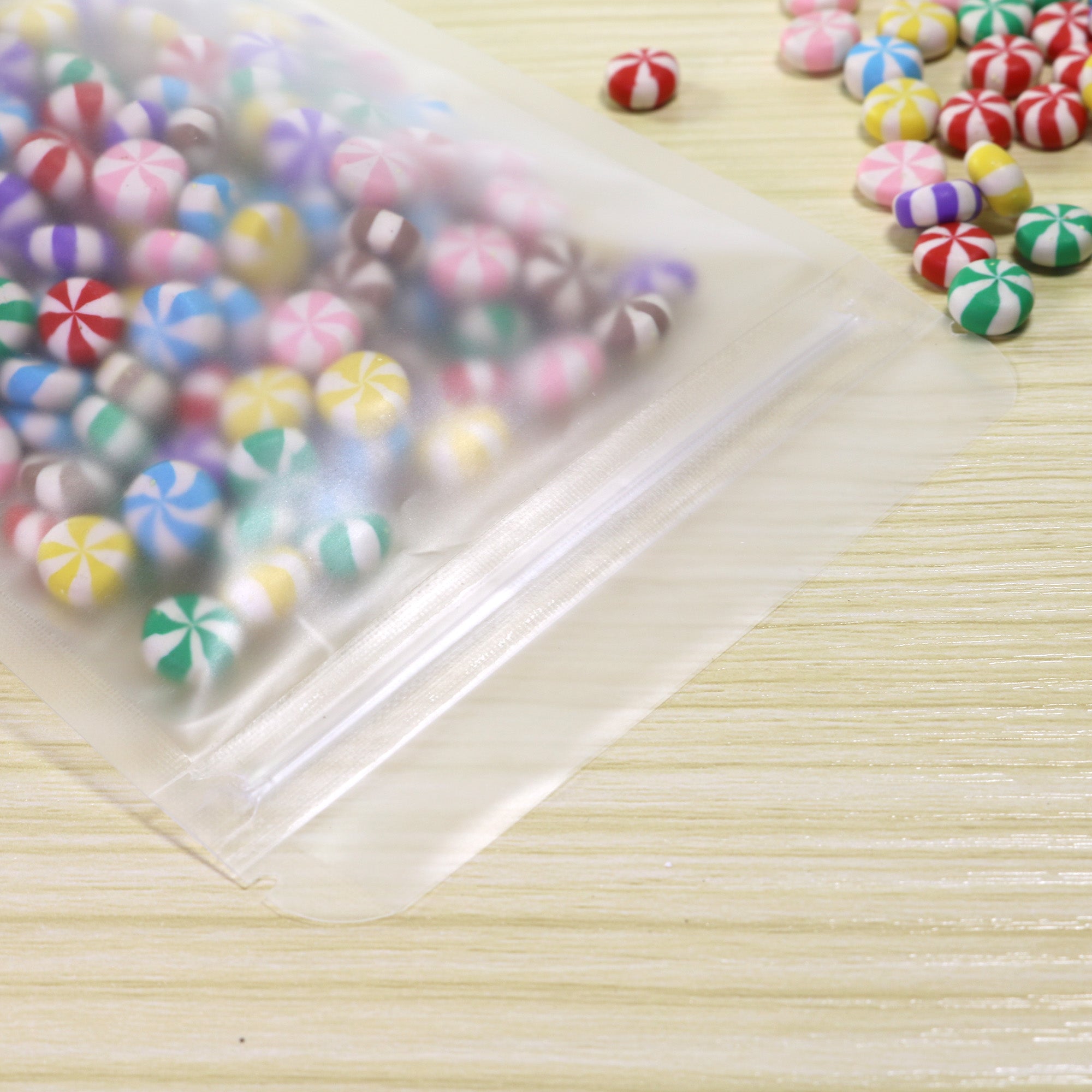 Frosted Translucent Polyethylene Stand Strong® Bags