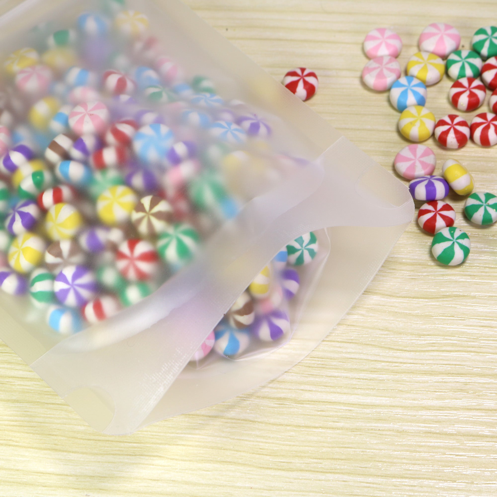 Frosted Translucent Polyethylene Stand Strong® Bags