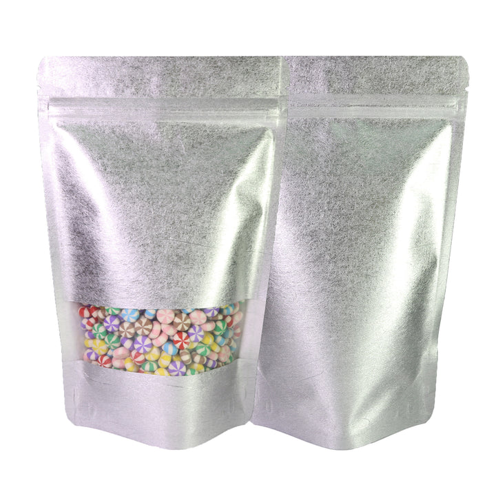 QQ Studio® Double-Sided Rice Paper with Clear Window Stand Strong™ Bags