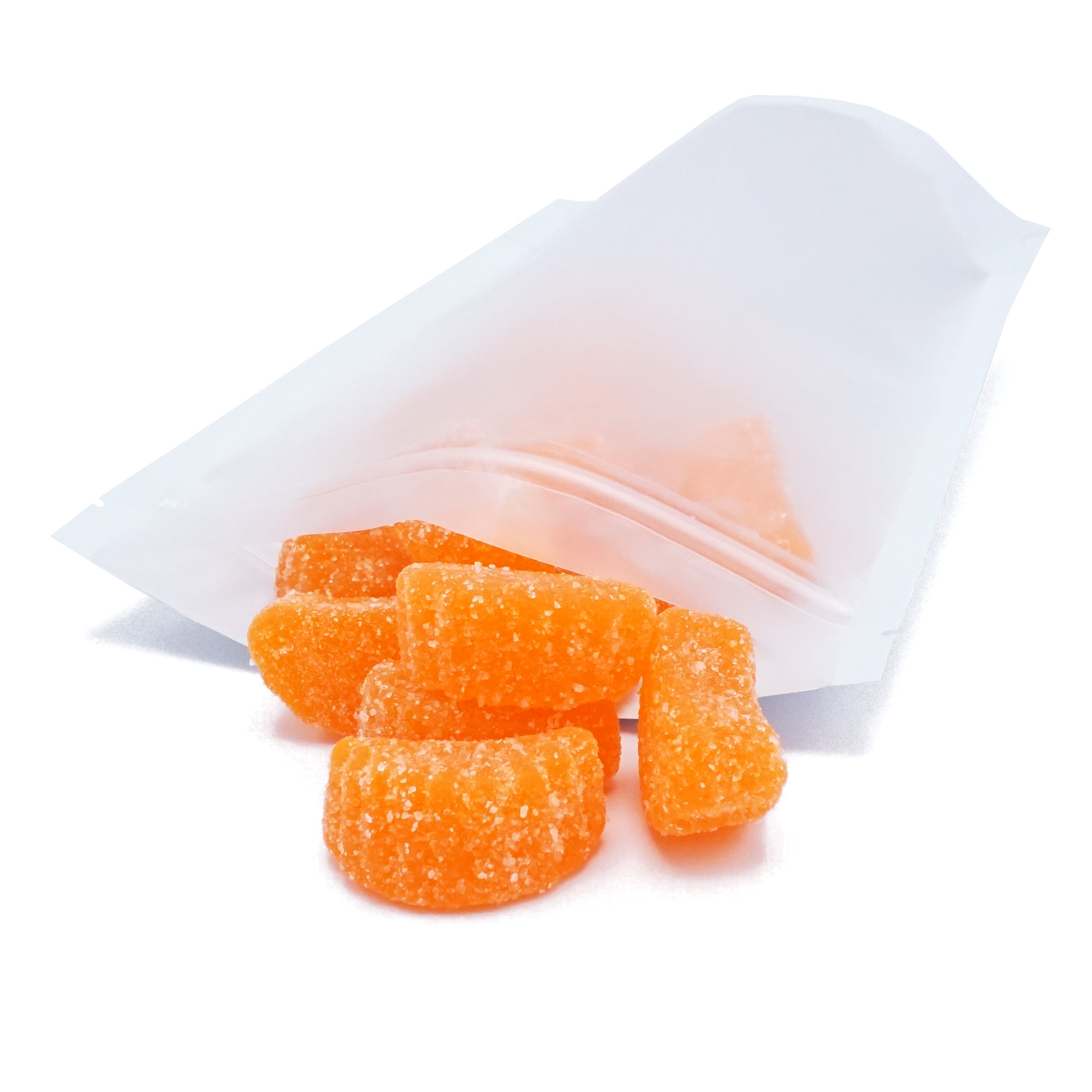 Matte Half Ice White Translucent Plastic Stand Strong® Bags