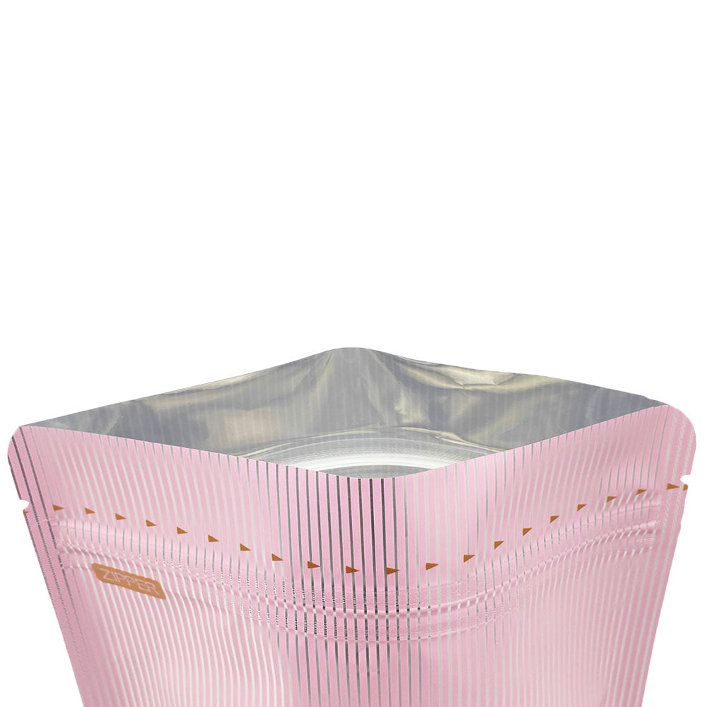 Double-Sided Pitch Pink Mylar Stand Strong® Bags