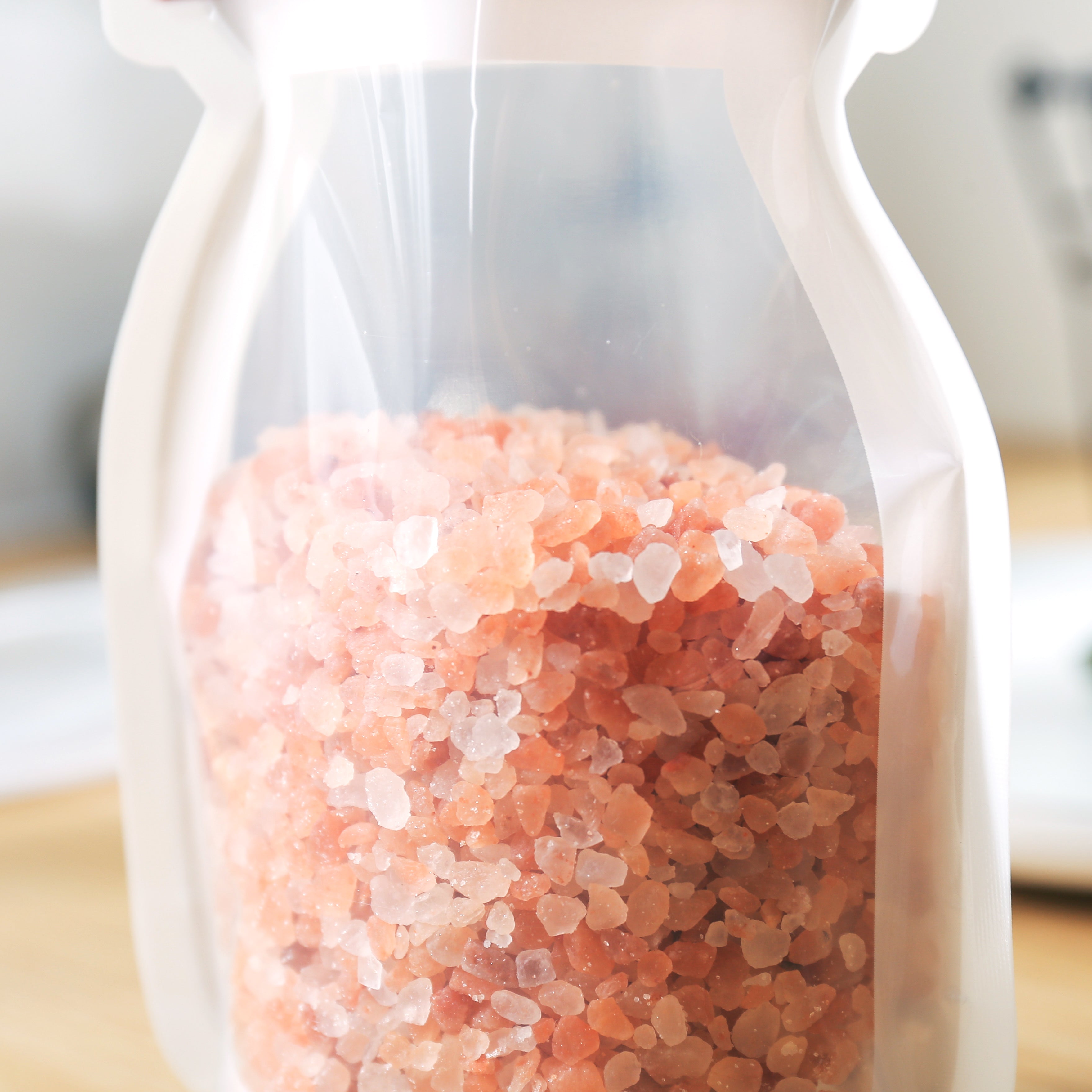 Preserved Clear Copper Lid Color Jar Shaped Design Stand Poly Plastic Stand Strong® Bags