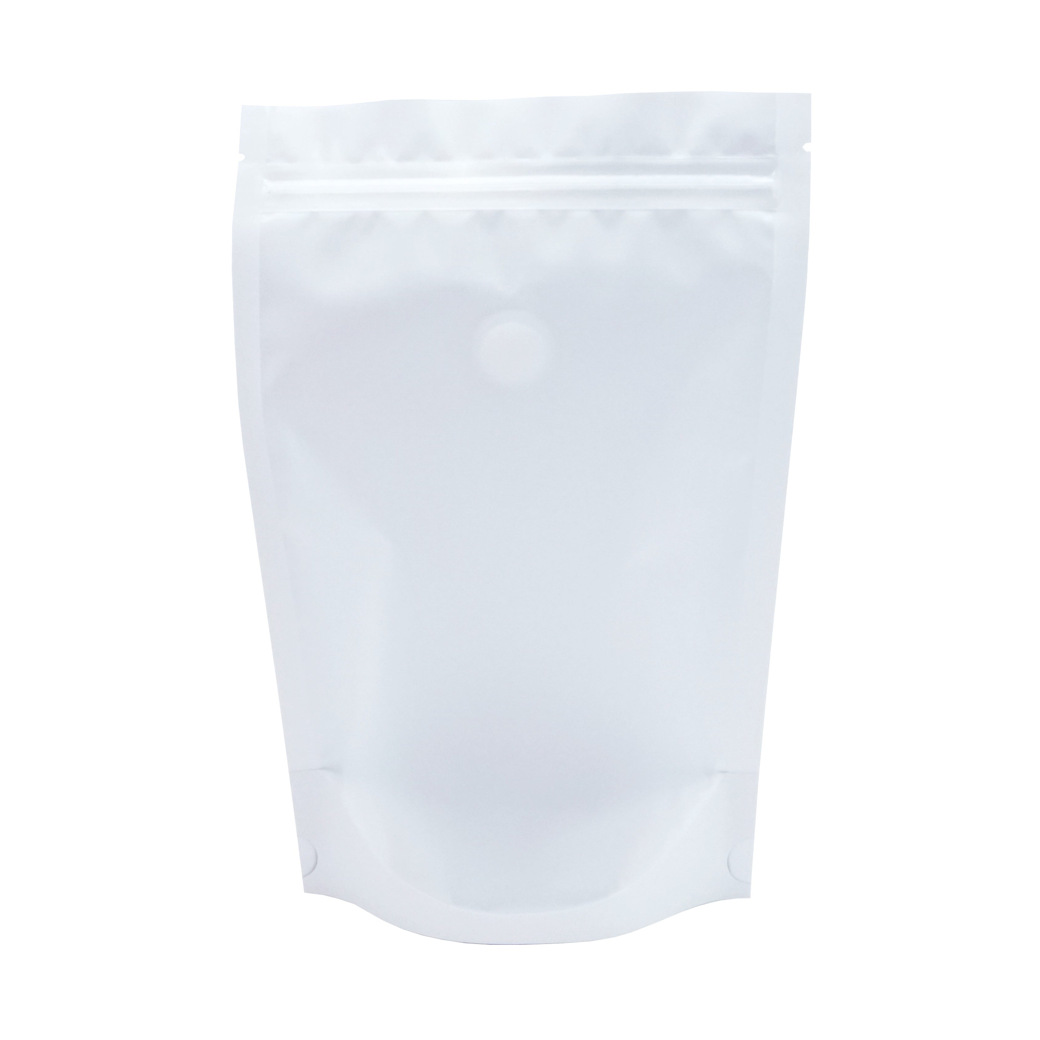 Creamer White Coffee Valve Stand Strong® Packaging Bags with Zipper Seal