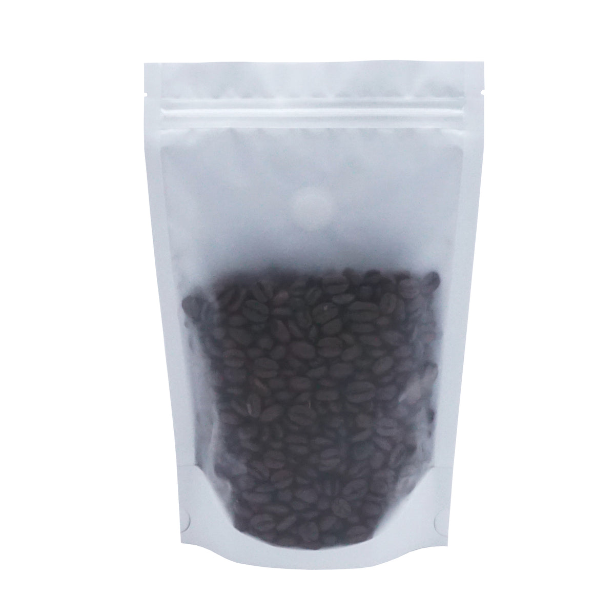 Creamer White Coffee Valve Stand Strong® Packaging Bags with Zipper Seal