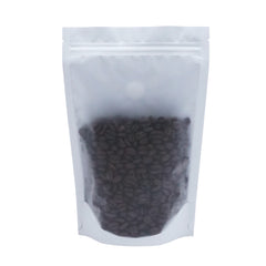 Creamer White Coffee Valve Stand Strong® Packaging Bags with Zipper Seal