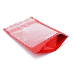 Roasted Red Coffee Valve Stand Strong® Packaging Bags with Zipper Seal