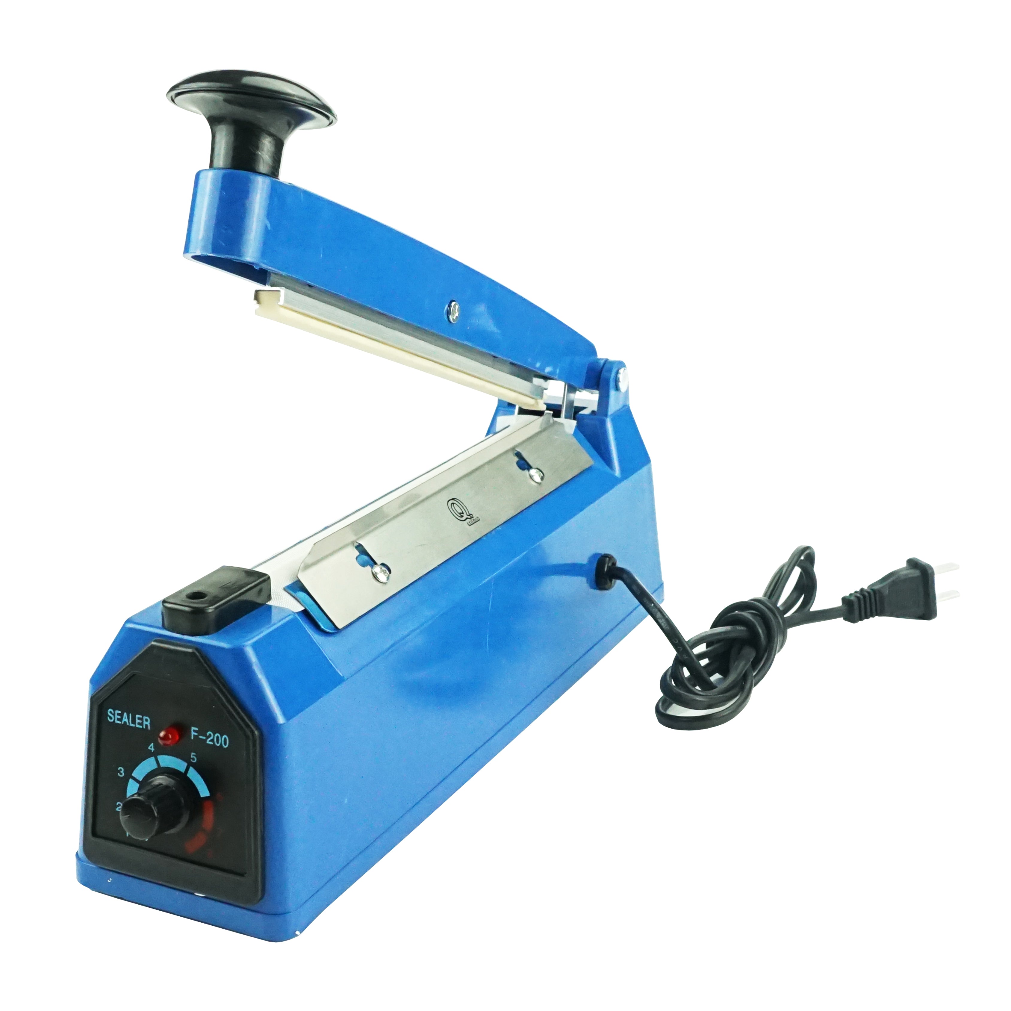 Impulse Heat Sealer with Adjustable Straight Plate Guide