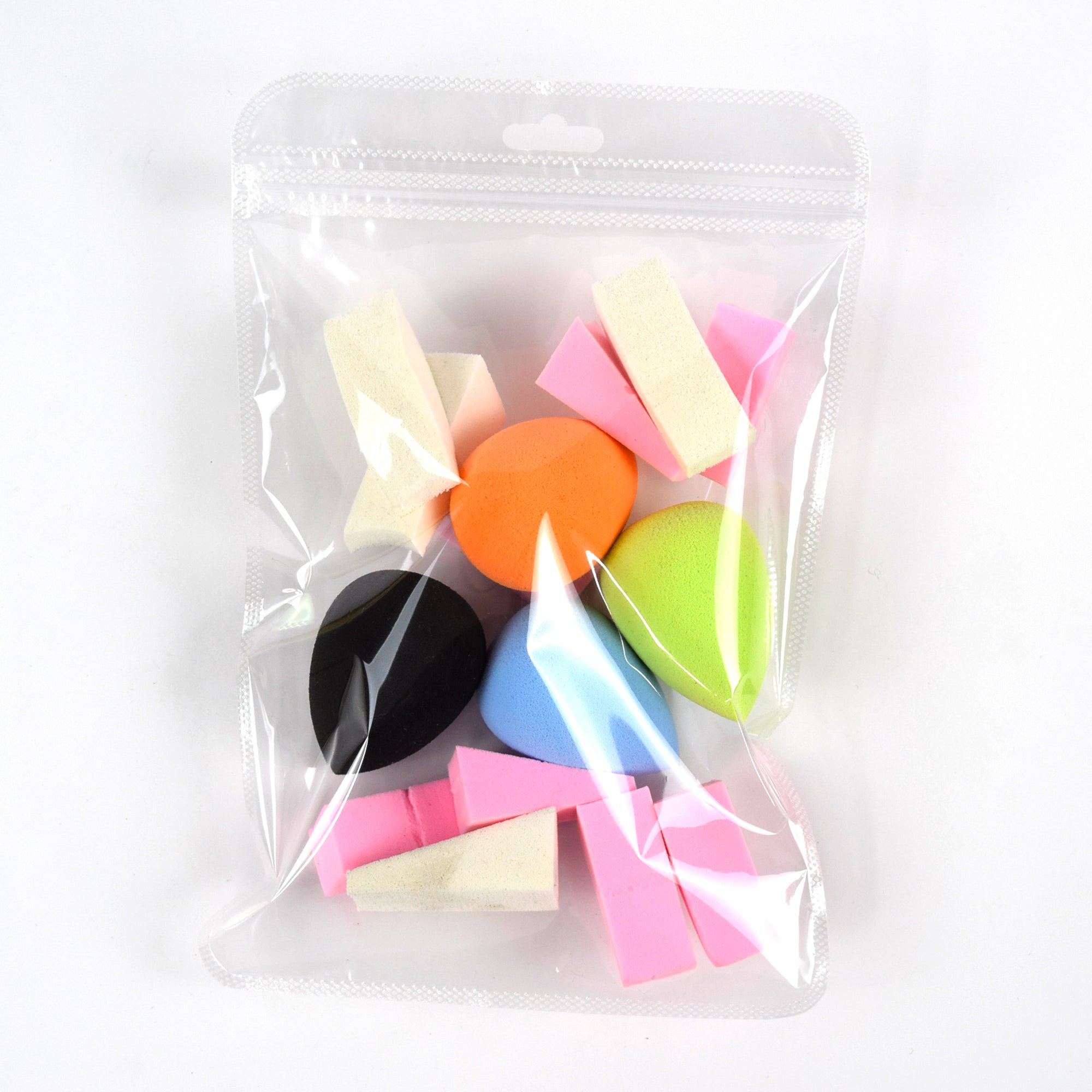Lucid Clear Plastic Flat QuickQlick® Bags with Rounded Corners and Butterfly Hang Hole