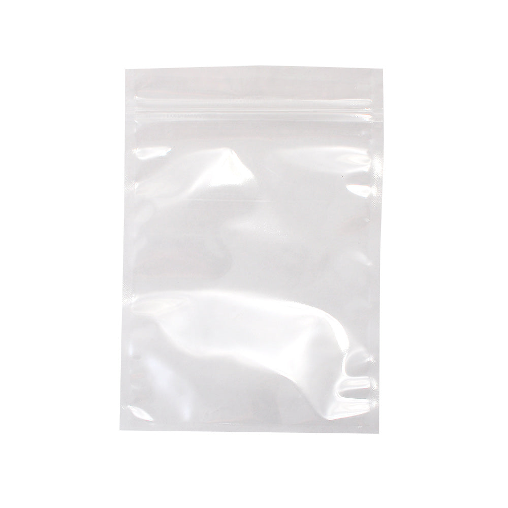 Glossy Quartz Clear Plastic Flat QuickQlick® Bags
