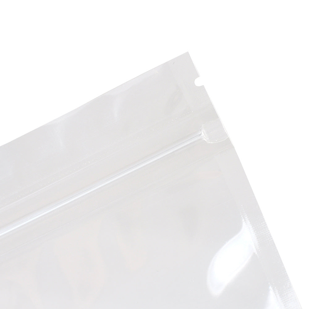 Glossy Quartz Clear Plastic Flat QuickQlick® Bags