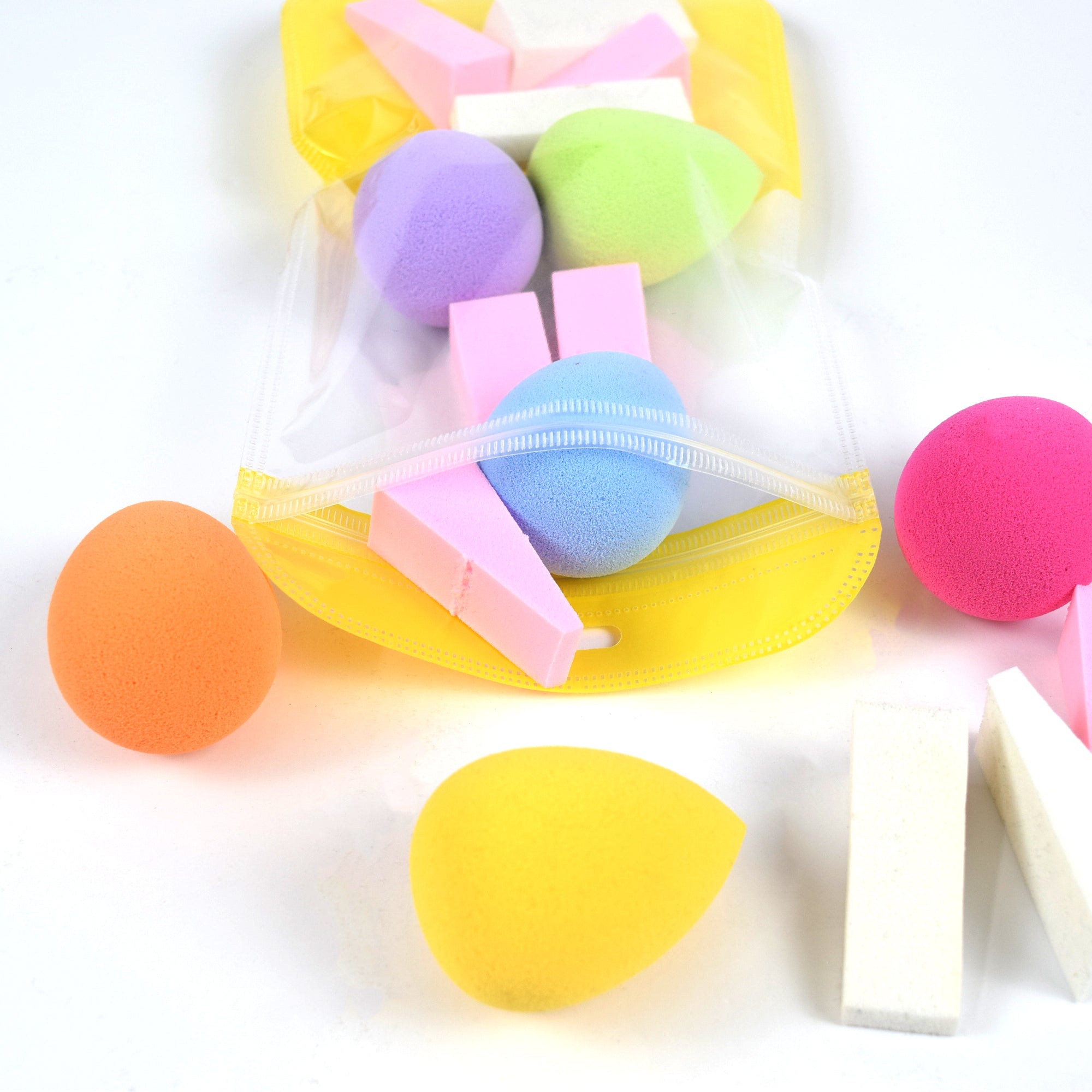 Glossy Apeeling Yellow QuickQlick® Bags with Butterfly Hang Hole