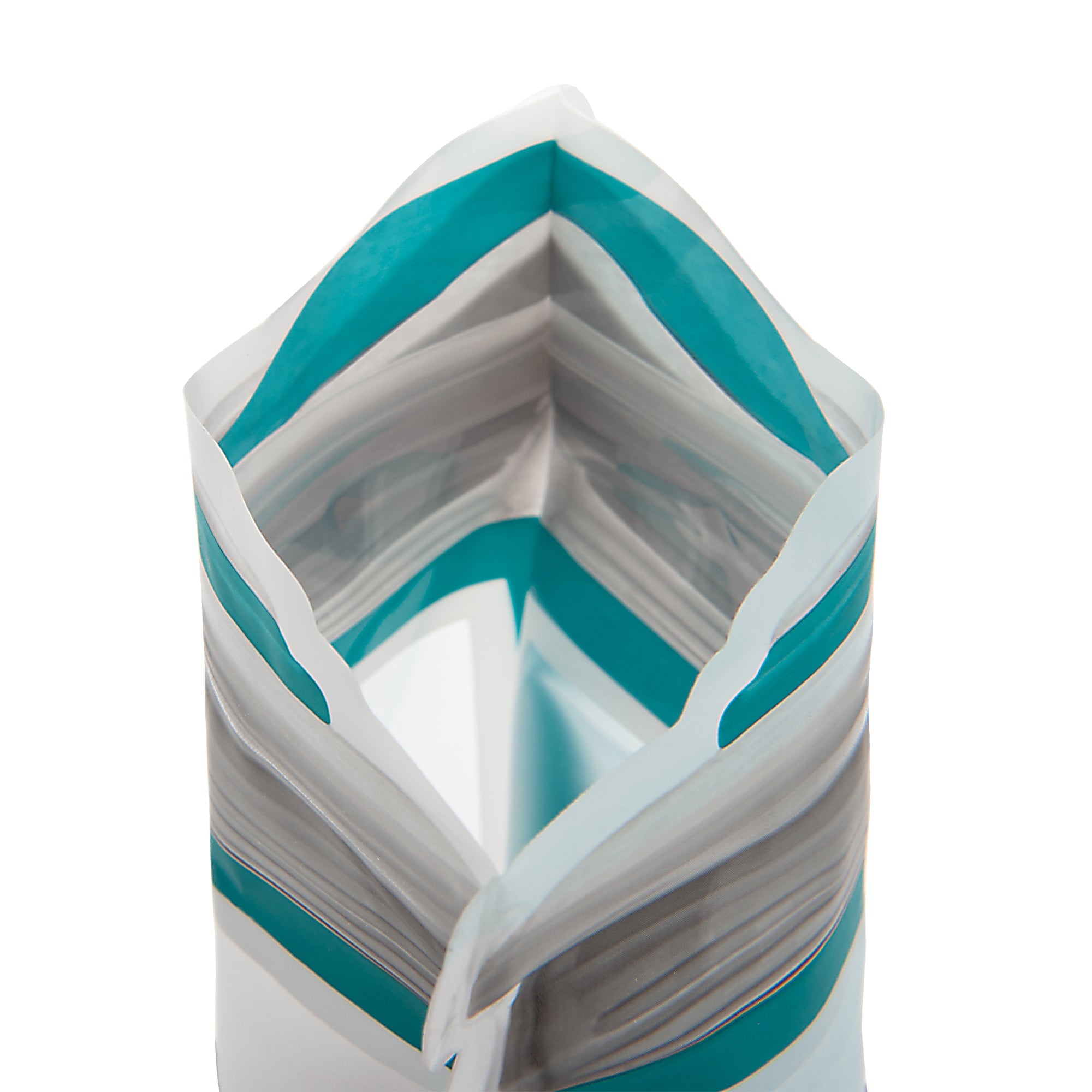 Skyline Blue Shaker Bottle Shaped Plastic Stand Strong® Bags