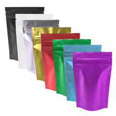 Single Side Matte Color Metallic Mylar Stand Strong® Bags
