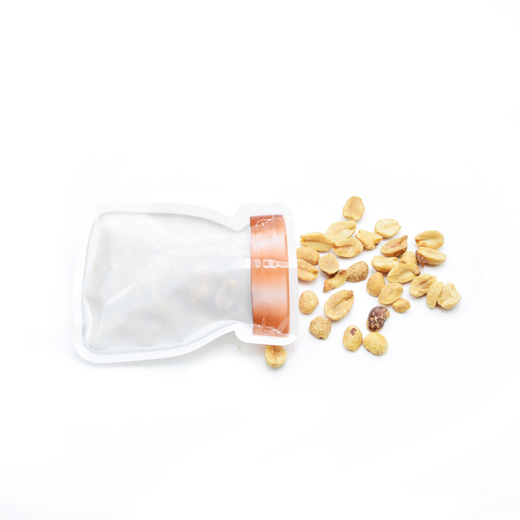 Copper Lid Powder White Jar Shaped Flat Plastic QuickQlick® Bags