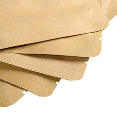 Krafty Brown Paper Side Gusset with Translucent Window Stand Strong® Bags