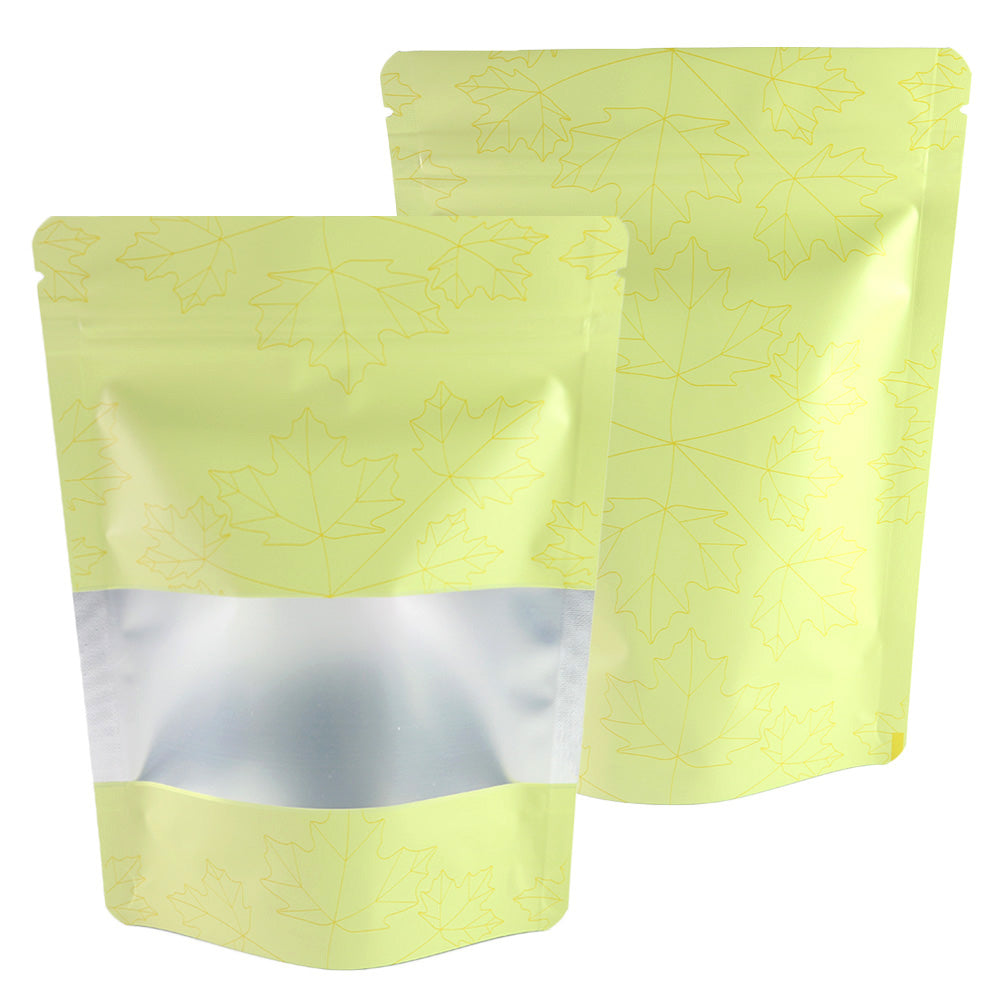 Matte Seasonal Yellow Aluminum Stand Strong® Bags