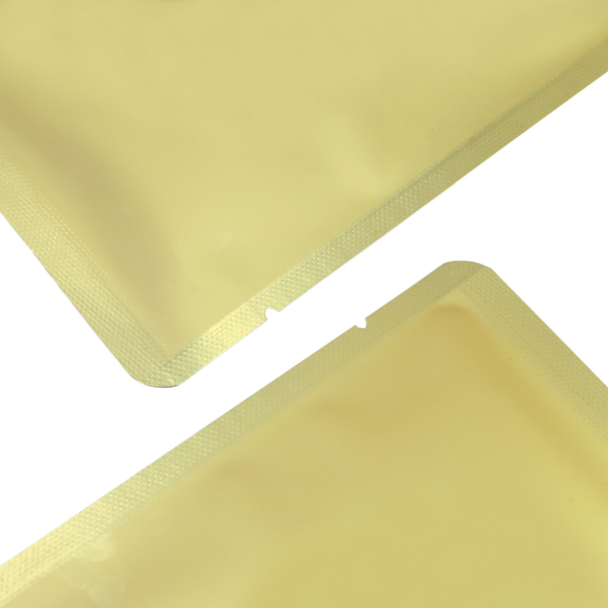 Matte Mari Gold Aluminum Open Bottom SlickSeal™ Packaging Bag