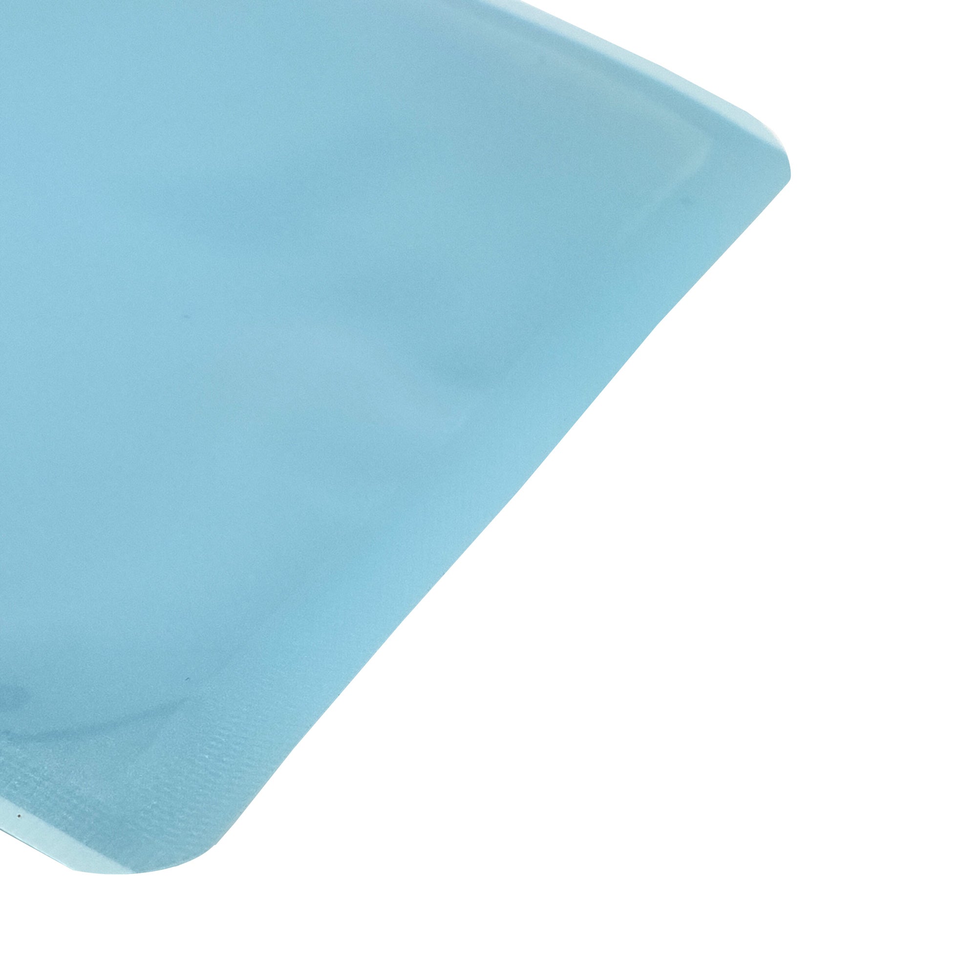 Glossy Soft Baby Blue Plastic QuickQlick® Bags with Hang Hole