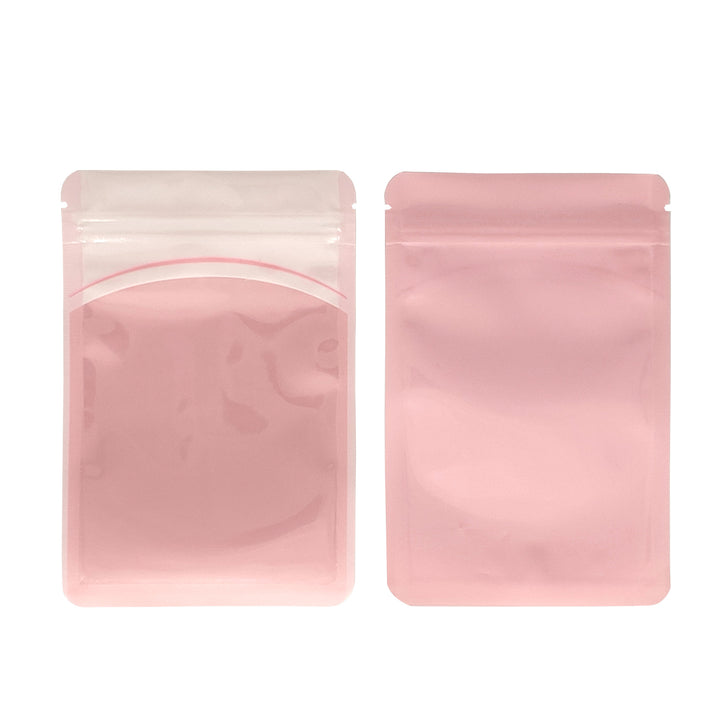 QQ Studio® Glossy Sky Pink Plastic QuickQlick™ Bags with Hang Hole