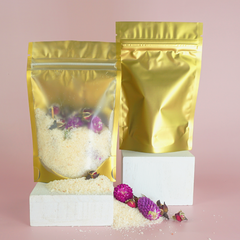 Matte Duo Gold Translucent Plastic Stand Strong® Bags