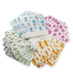 Double-Sided Paper Tree Design Open Top Bags